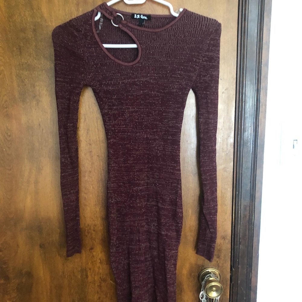 Purple Club Dress